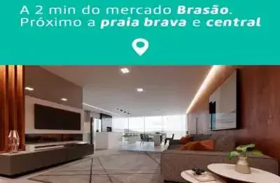 Apartamento 100 metros praia  novo edf.thera com 30% de entrada saldo 24 vezes.