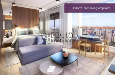 Apartamento com 1 quarto à venda na avenida doutor chucri zaidan, 111, vila cordeiro, são paulo por r$ 390.000