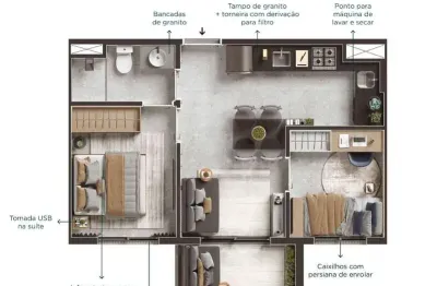 Apartamento com 2 quartos à venda na rua constantino de sousa, 182, campo belo, são paulo por r$ 640.000