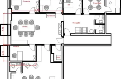 Sala comercial à venda na Alameda dos Nhambiquaras, 1770, Indianópolis, São Paulo por R$ 1.600.000