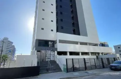 Apartamento com 89m² ; 3 quartos a 400m. da praia a venda por r$ 695.000,00- jardim oceania - joão pessoa/pb