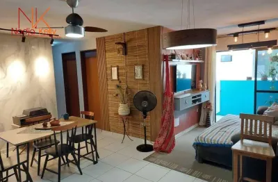 Apartamento mobiliado de 85m² com 3 quartos a venda por r$ 460.000 - jardim oceania - joão pessoa/pb