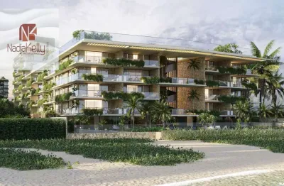 Apartamento com 2 dormitórios à venda, 66 m² por r$ 1.047.035,44 - ponta de campina - cabedelo/pb