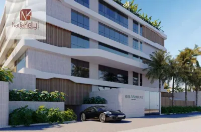 Apartamento térreo com 2 dormitórios à venda, 97 m² por r$ 1.275.764 - bessa - joão pessoa/pb