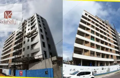 Apartamento com 3 dormitórios à venda, 80 m² por r$ 919.000,00 - ponta de campina - cabedelo/pb