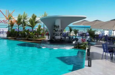 Flat com 1 dormitório à venda, 25 m² por r$ 337.324,44 - bessa - joão pessoa/pb