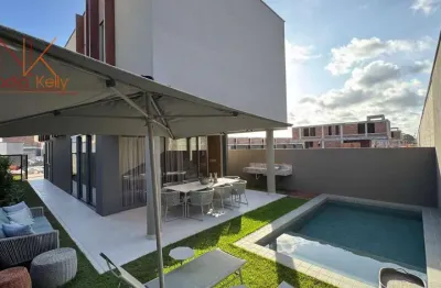 Casa com 4 dormitórios à venda, 314 m² por r$ 2.359.164,81 - praia do jacare - cabedelo/pb