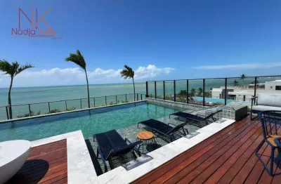 Loft pé na areai com 1 dormitório à venda, 55 m² por r$ 1.045.000 - jardim oceania - joão pessoa/pb