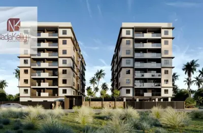 Apartamento com 2 dormitórios à venda, 52 m² por r$ 383.130,00 - amazônia park - cabedelo/pb