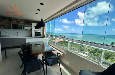 Apartamento com 3 dormitórios à venda, 98 m² por r$ 660.000,00 - carapibus - conde/pb