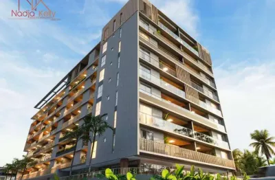 Apartamento com 1 dormitório à venda, 55 m² por r$ 540.836,07 - intermares - cabedelo/pb