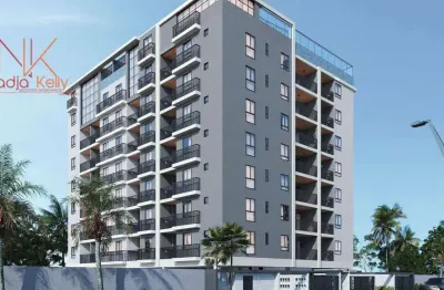 Apartamento de 81m² com 3 quartos, a 3mnts. do mar a venda por r$ 472.230 - loteamento bela vista - cabedelo/pb