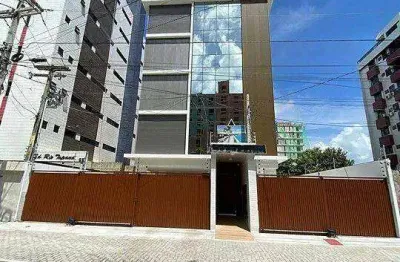Cobertura de 138m² com 3 quartos a poucos metros da praia a venda por r$ 998.000 - ponta de campina - cabedelo/pb
