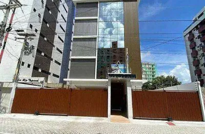 Apartamento de 72m² com 2 quartos a poucos metros da praia a venda por r$ 526.950 - ponta de campina - cabedelo/pb