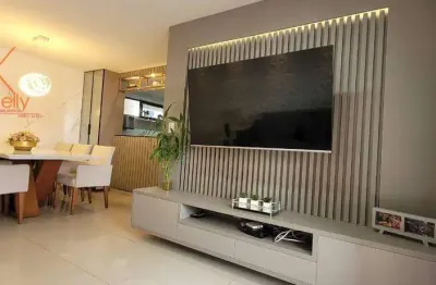 Apartamento com 3 dormitórios à venda, 100 m² por r$ 890.000,00 - jardim oceania - joão pessoa/pb