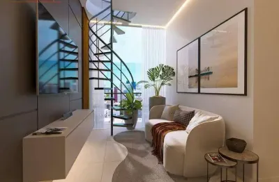 Apartamento com 2 dormitórios à venda, 119 m² por r$ 701.939,35 - intermares - cabedelo/pb