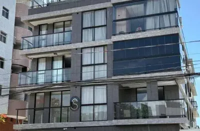 Flat beira-mar pronto para morar mobiliado a venda por r$ 480.000 - jardim oceania - joão pessoa/pb