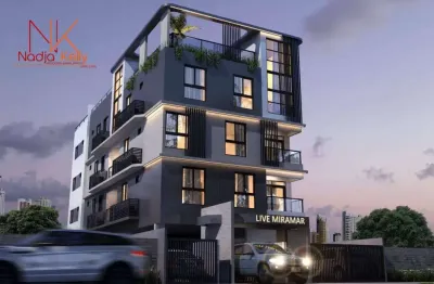 Apartamento com 2 dormitórios à venda, 55 m² por r$ 400.000 - miramar - joão pessoa/pb