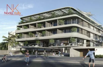 Flat com 1 dormitório à venda, 13 m² por r$ 680.000,00 - cabo branco - joão pessoa/pb