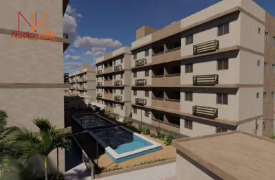 Apartamento com 3 dormitórios à venda, 57 m² por r$ 299.900,00 - josé américo de almeida - joão pessoa/pb