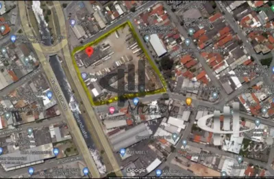 Terreno comercial à venda na Avenida dos Estados, Parque Jaçatuba, Santo André