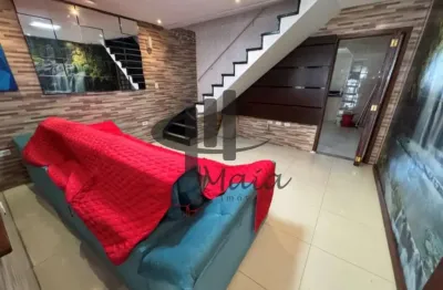 Casa com 2 quartos para alugar na Rua Iguassu, Nova Gerti, São Caetano do Sul