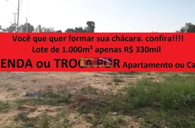 Terreno venda em campinas com 1.000m² de área parque aeroporto - r$ 430.000,00 estuda permutas