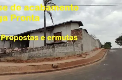Casa à venda em valinhos sp, jardim maria ilydia, em fase de acabamento, estuda propostas.