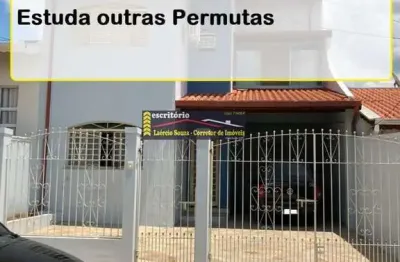 Casa condominio à venda em valinhos sp, aceita apartamento ou estuda permutas imóveis até r$ 250mil