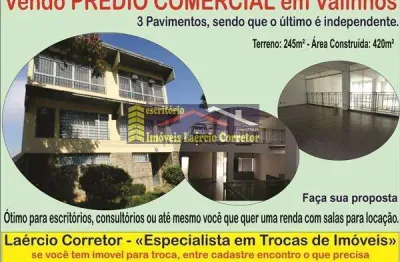 Prédio à venda na Vila Nova Valinhos, Valinhos 