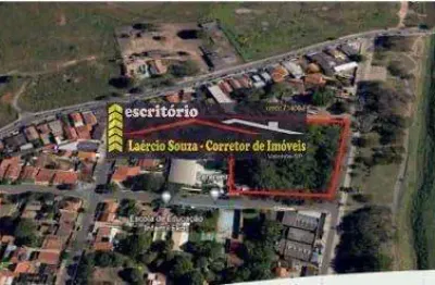 Área venda em hortolândia, 7.707m² bem localizada, estuda permutas