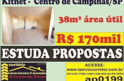 Apartamento com 1 quarto à venda no Centro, Campinas 