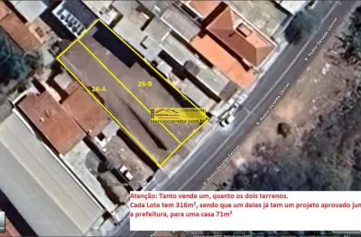 Terreno venda em valinhos sp  bairro parque portugal com 316m² aclive - r$ 200.000,00