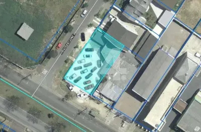 Terreno à venda na avenida marechal mascarenhas de moraes, atuba, curitiba, 534 m2 por r$ 950.000