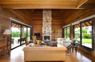 Casa em condomínio fechado com 3 quartos à venda na avenida jacob valenga, vila franca, piraquara, 385 m2 por r$ 2.990.000