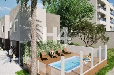 Casa em condomínio fechado com 3 quartos à venda na rua heitor wenceslau taborda, balneário eliane, guaratuba, 105 m2 por r$ 600.000