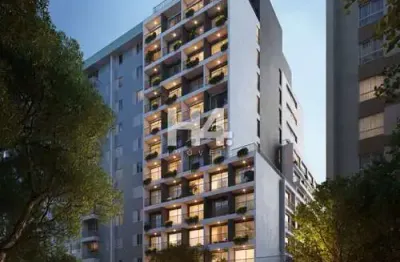 Kitnet / stúdio à venda na rua atílio bório, cristo rei, curitiba, 28 m2 por r$ 300.900