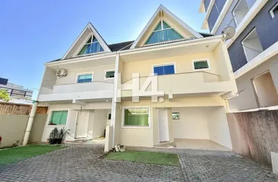 Casa em condomínio fechado com 3 quartos para alugar na rua eduardo geronasso, bacacheri, curitiba, 146 m2 por r$ 4.500