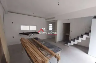 Casa com três dormitórios, suíte. novíssima. sala ampla, cozinha conceito aberto