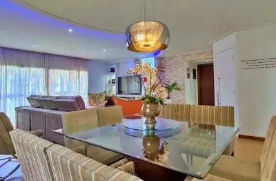Quatro dormitórios com 186 m2 em guarujá. lazer. maravilhoso