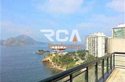 Cobertura para venda em niterói, ingá, 4 dormitórios, 4 suítes, 3 banheiros, 3 vagas