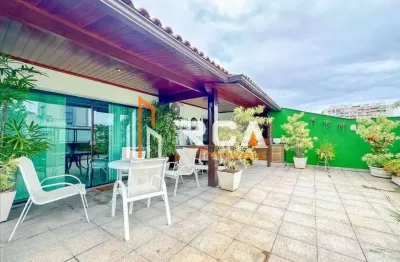 Cobertura para venda em niterói, icaraí, 5 dormitórios, 5 suítes, 6 banheiros, 5 vagas