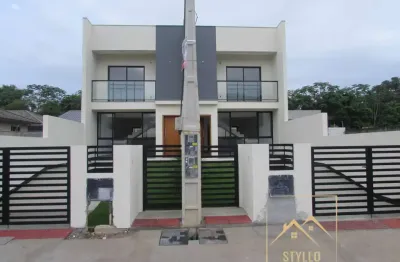 Excelente sobrado localizado no loteamento lisboa 3 forquilhas / são josé