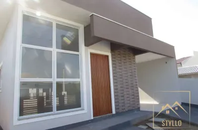 Casa com 3 dormitórios a venda, 94,00 m² loteamento lisboa 3 são josé sc