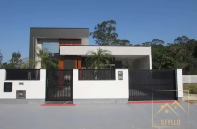 Casa com 3 dormitórios a venda, 112,46 m² loteamento alta vista são josé sc