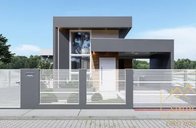 Excelente casa com 3 dormitórios 107m² localizado em  forquilhas  são josé