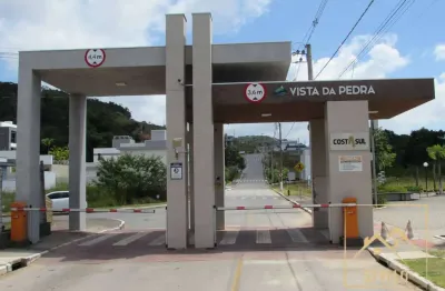 Terreno com 381,10 m² no condomínio vista da pedra em são josé - sc