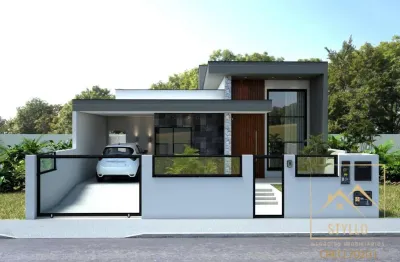 Excelente casa 3 dormitórios 128m² loteamento lisboa iii, são josé - sc