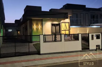 Casa com 3 dormitórios a venda, 76 m² por r$ 620.000,00 vale verde palhoça