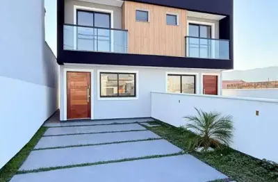 Excelente sobrado 2 dormitórios 84,28 m²  localizado em bela vista/palhoça